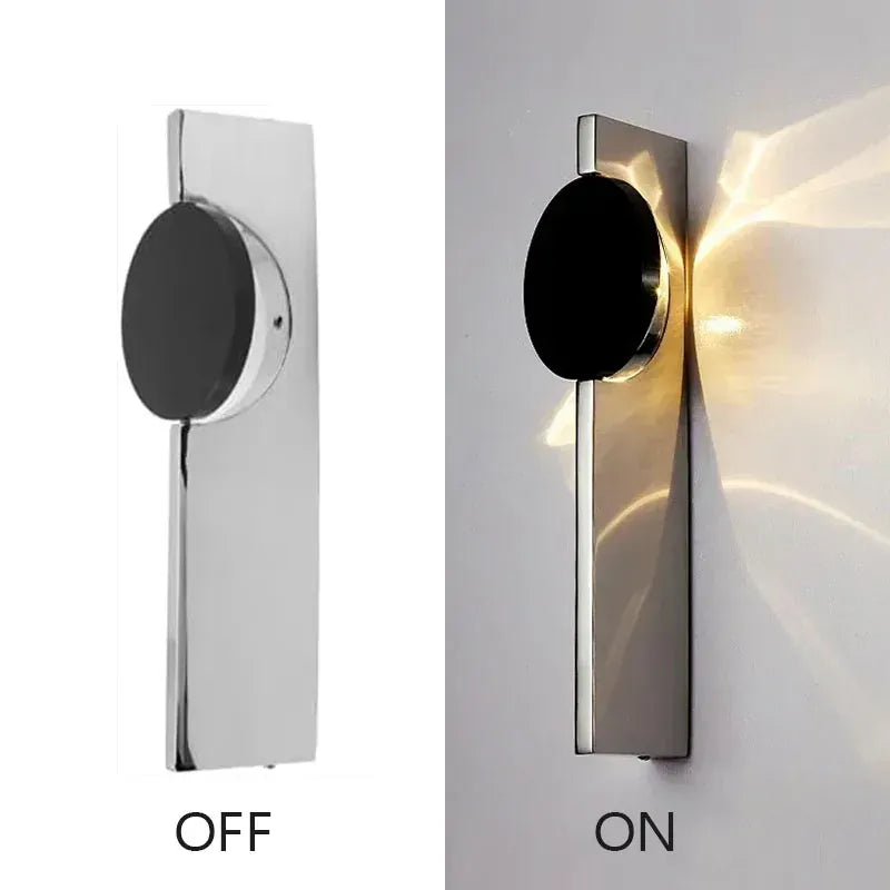 Applique murale moderne projection astral