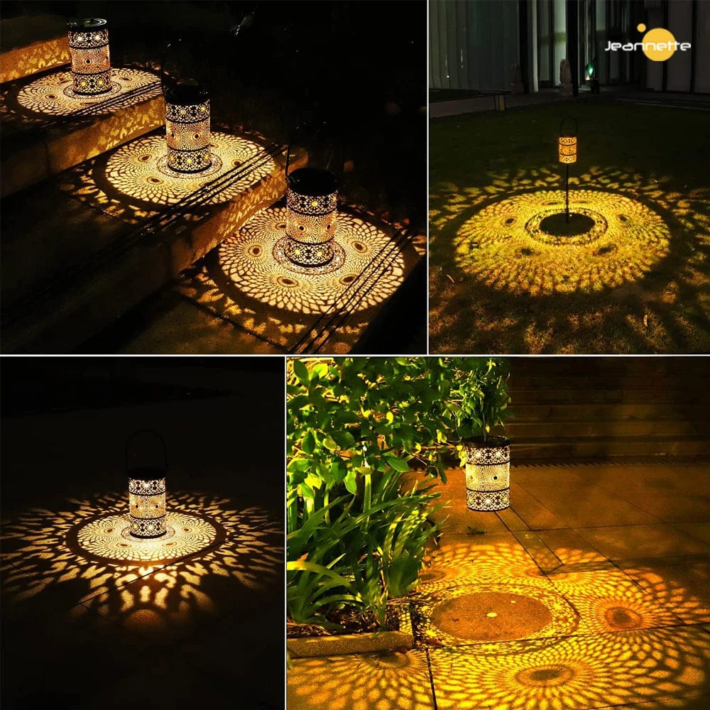 A Lampe de jardin exterieur
