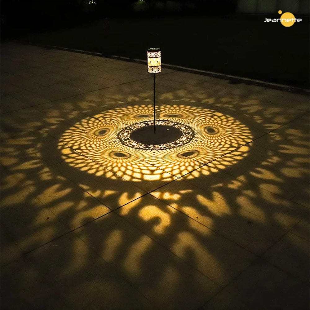 A Lampe de jardin exterieur