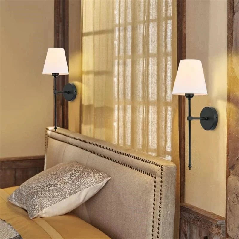 Applique murale avec abat-jour