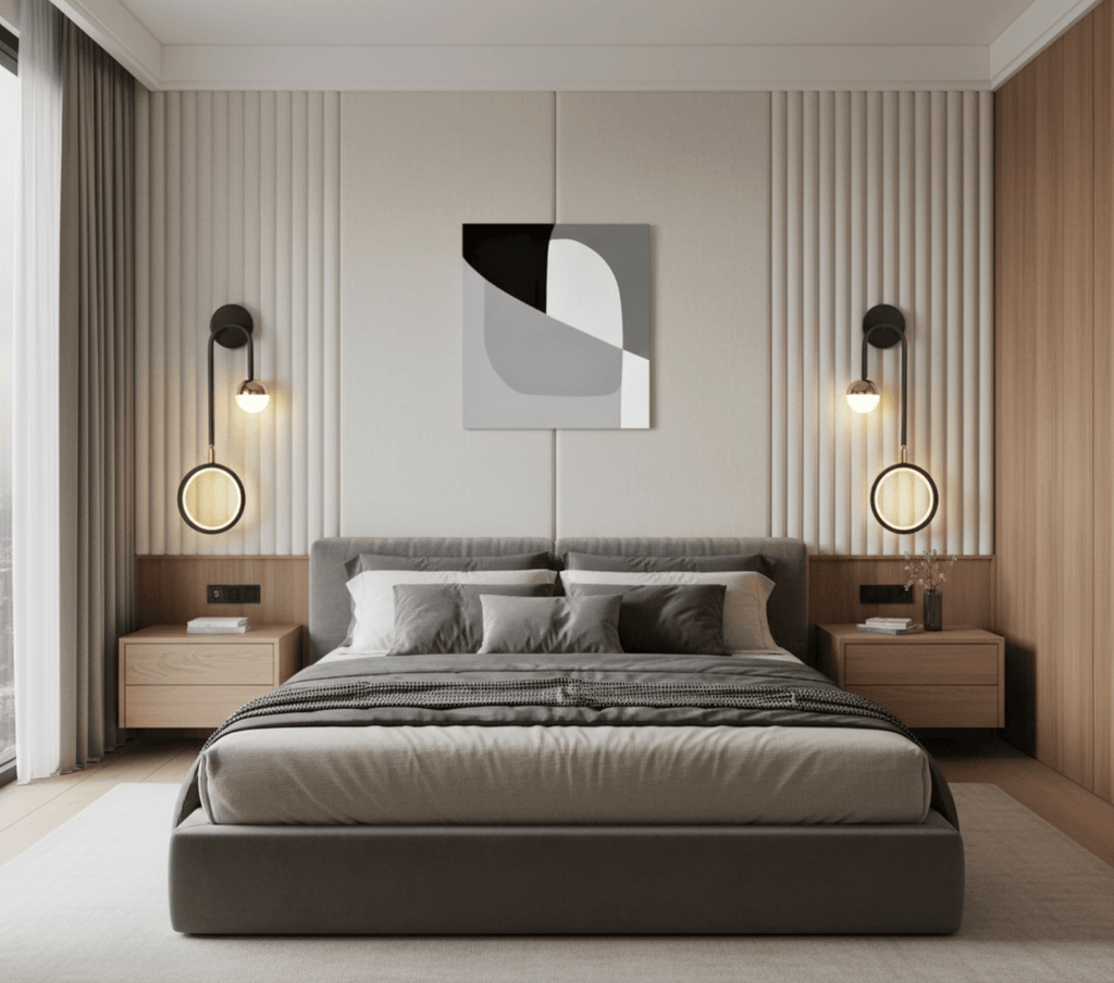 Applique murale boule led design moderne