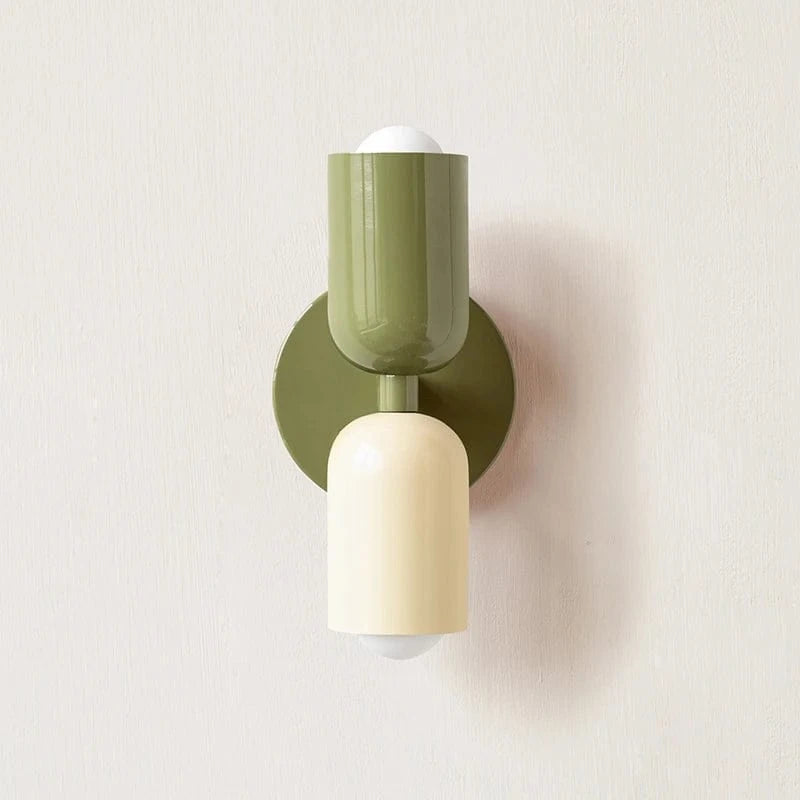 No12 Green Applique murale design scandinave