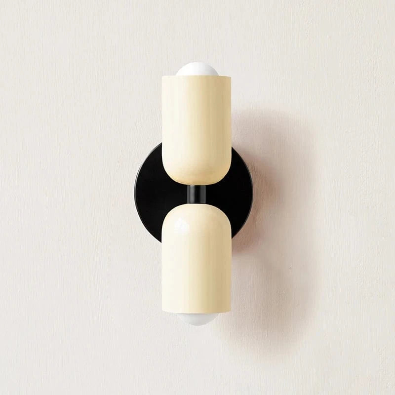 No2 Black Applique murale design scandinave