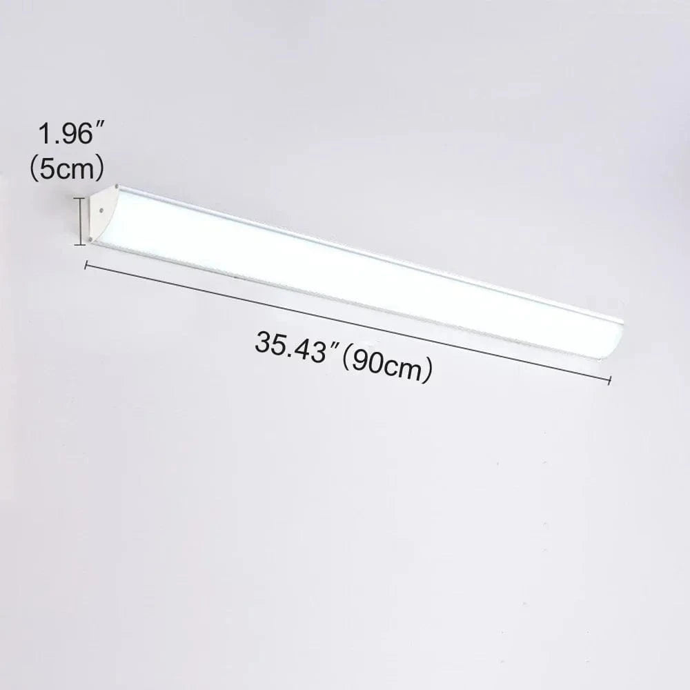 BLANC 90CM PAS DE CAPTEUR DE MOUVEMENT / TRICOLORE GRADATION AVEC TÉLÉCOMMANDE Applique murale exterieur longue