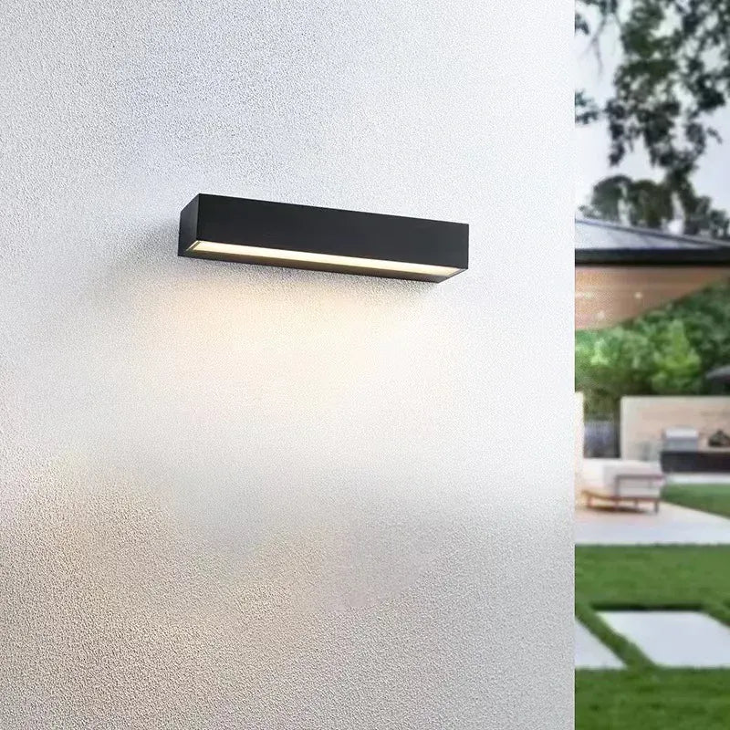 Applique murale extérieure LED IP65 rectangulaire