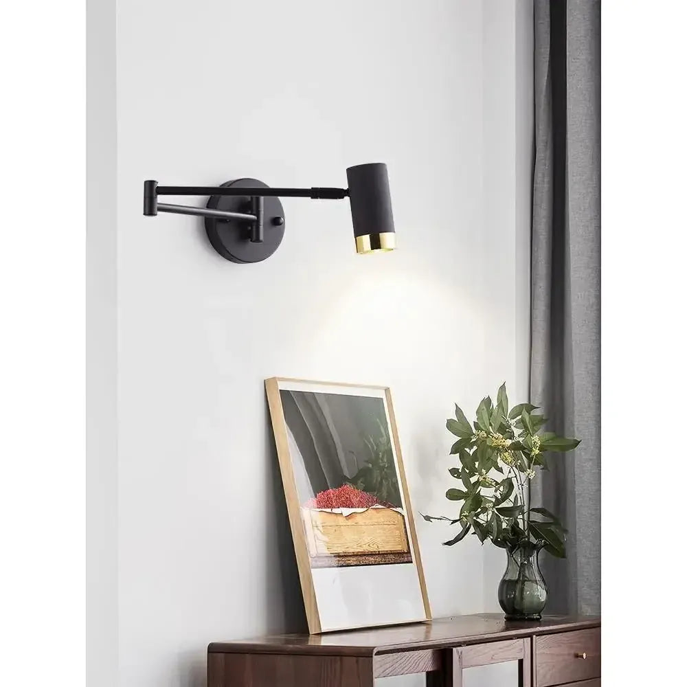 Applique murale liseuse bras directionnel