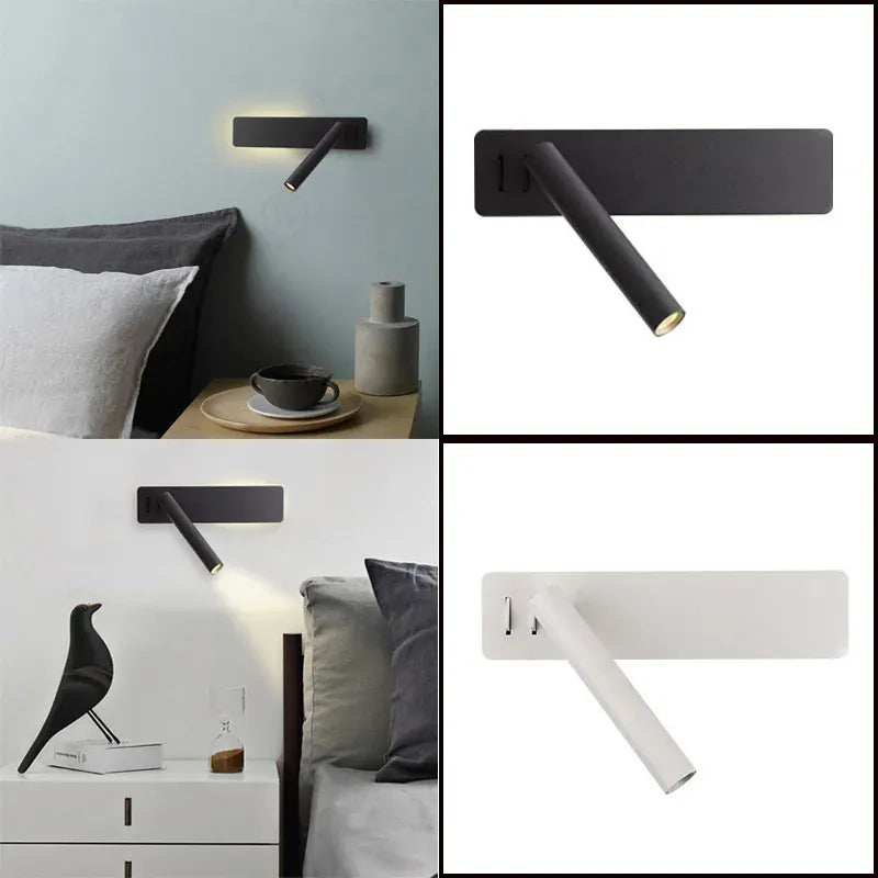 Applique murale liseuse spot orientable
