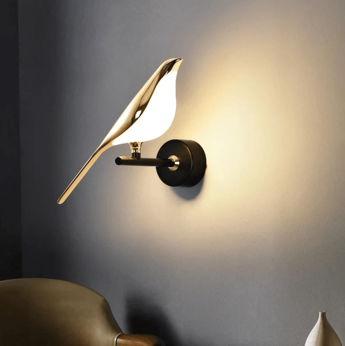 Applique murale oiseau