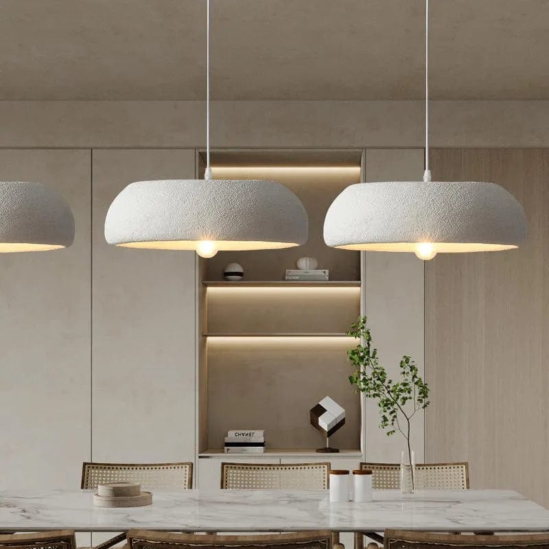 DIAMÈTRE 60 CM / LUMIÈRE CHAUDE 3000K Lustre blanc moderne