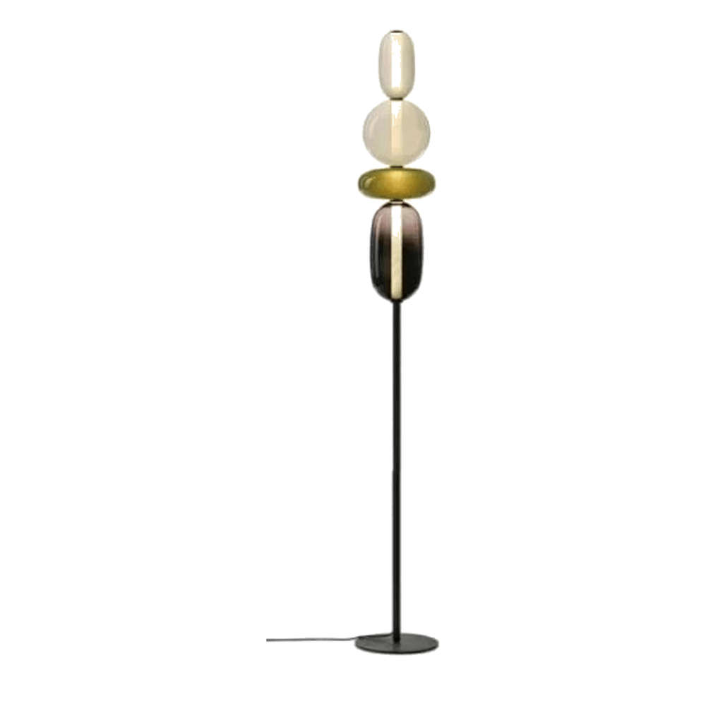 Lampadaire en verre design