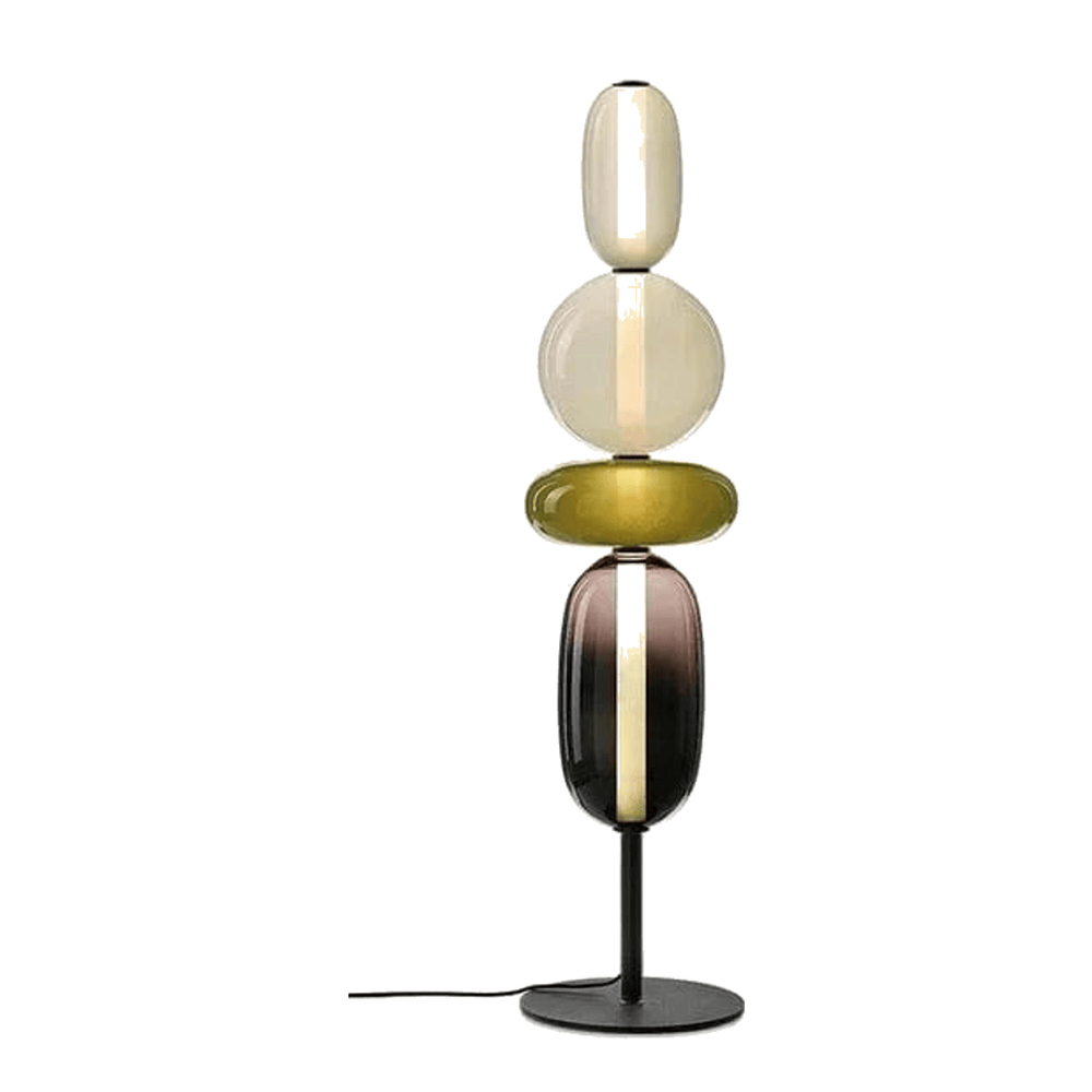 Lampadaire en verre design