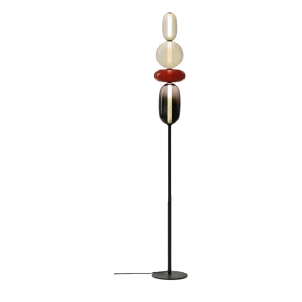 Lampadaire en verre design