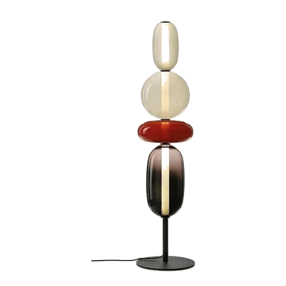 Lampadaire en verre design