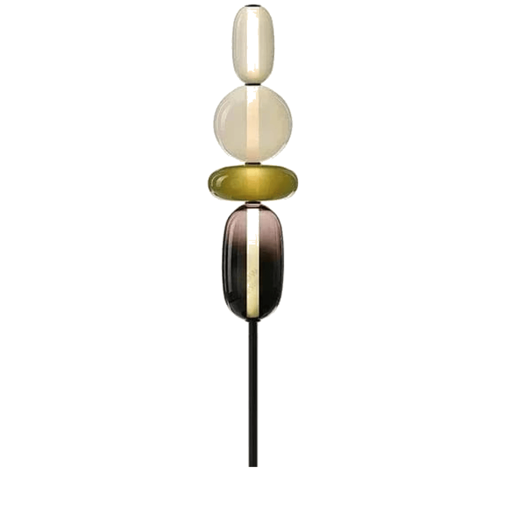Lampadaire en verre design