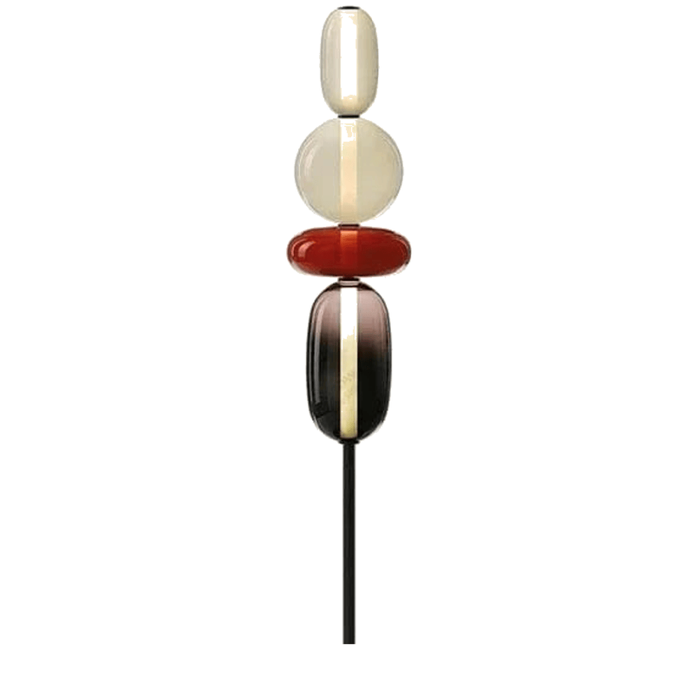 Lampadaire en verre design