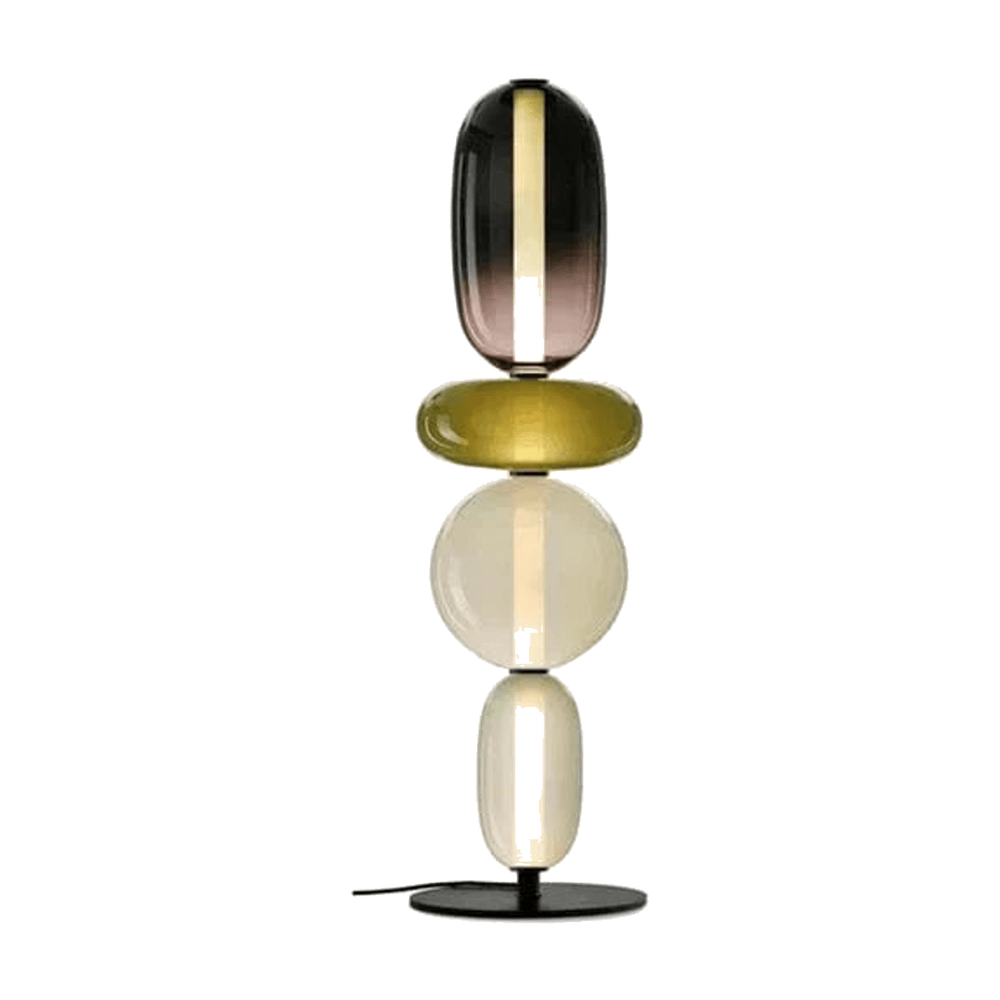 Lampadaire en verre design