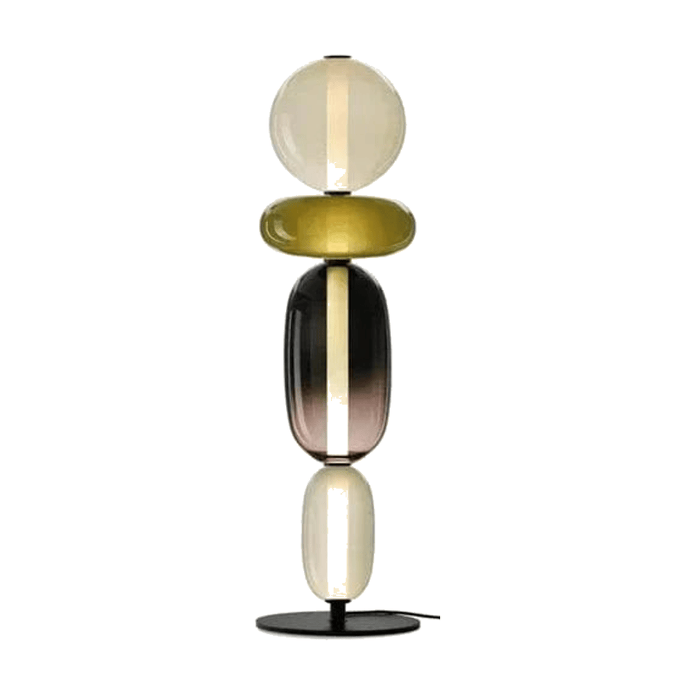 Lampadaire en verre design