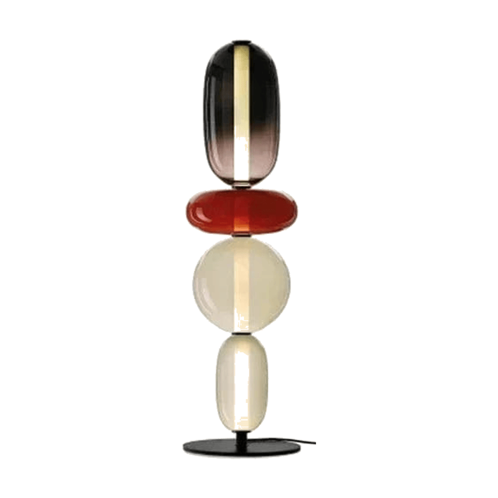 Lampadaire en verre design