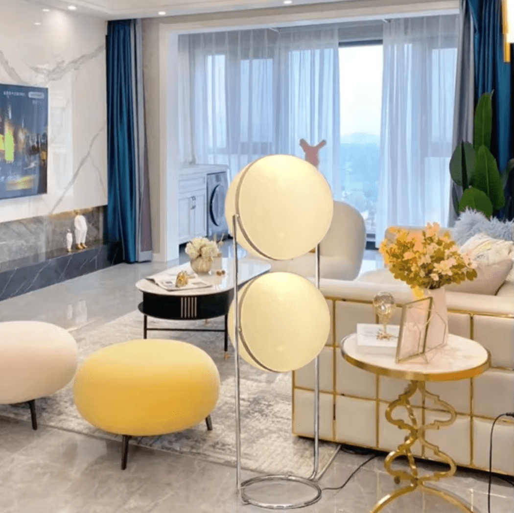 Lampadaire globe