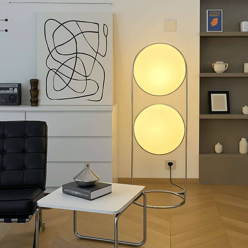 Lampadaire globe