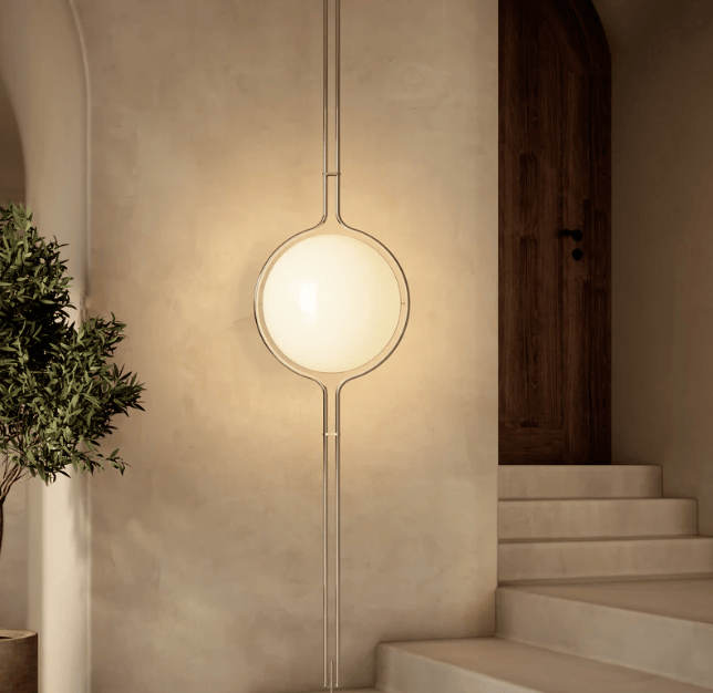 Lampadaire globe