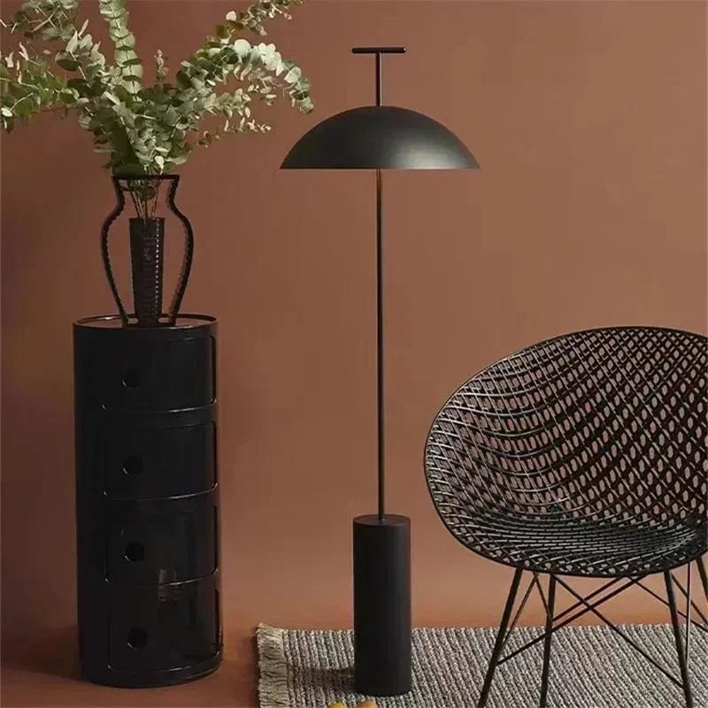 Lampe de sol champignon design italien