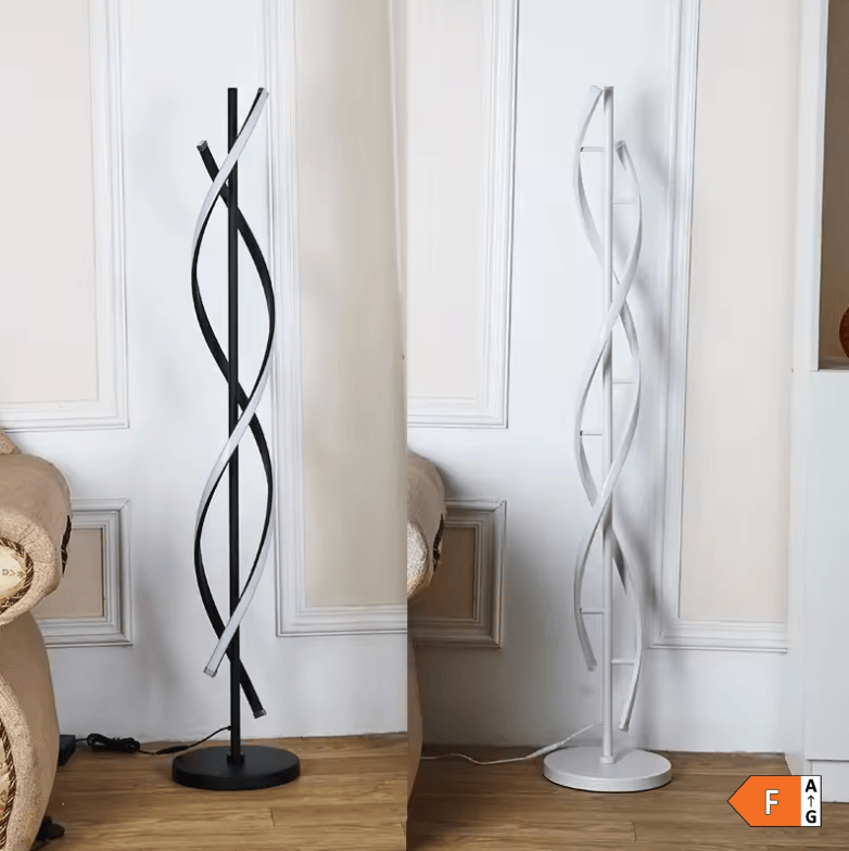 Lampe led spirale