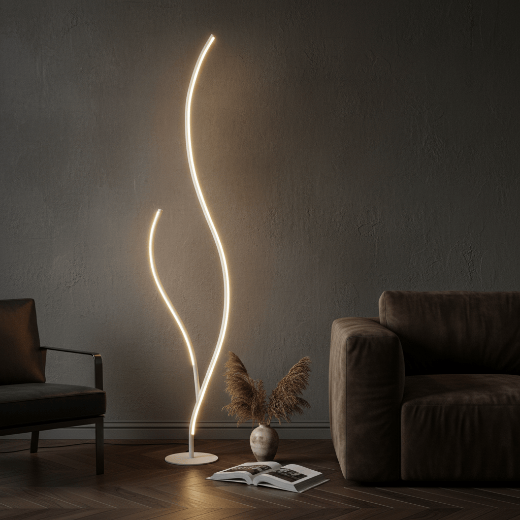Lampe sur pied à led