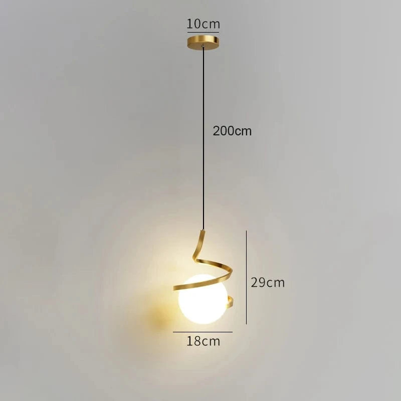 OR Luminaire suspension boule design