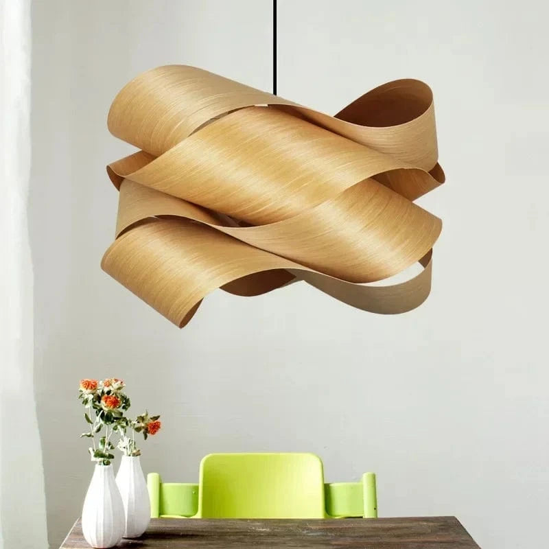 Lustre bois créateur designer