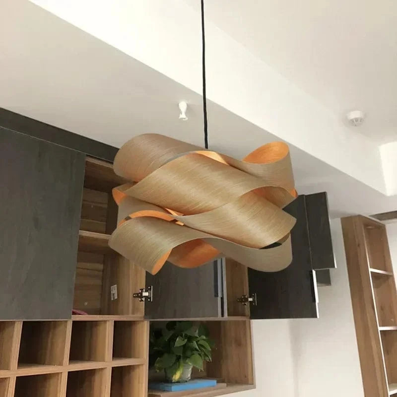 Lustre bois créateur designer