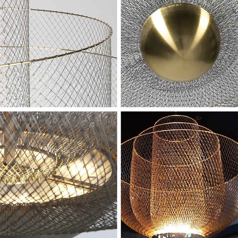 Lustre metal design