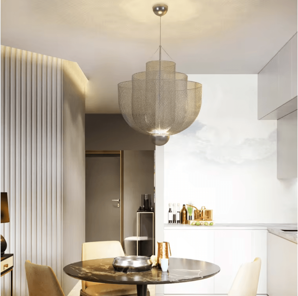 Lustre metal design