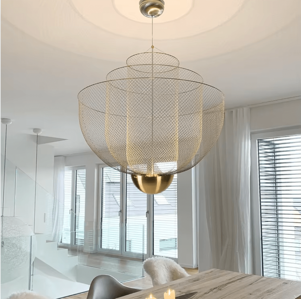 Lustre metal design