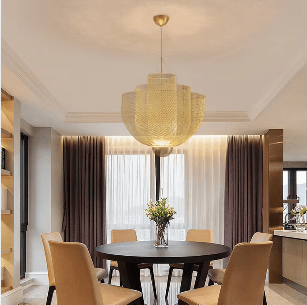 Lustre metal design