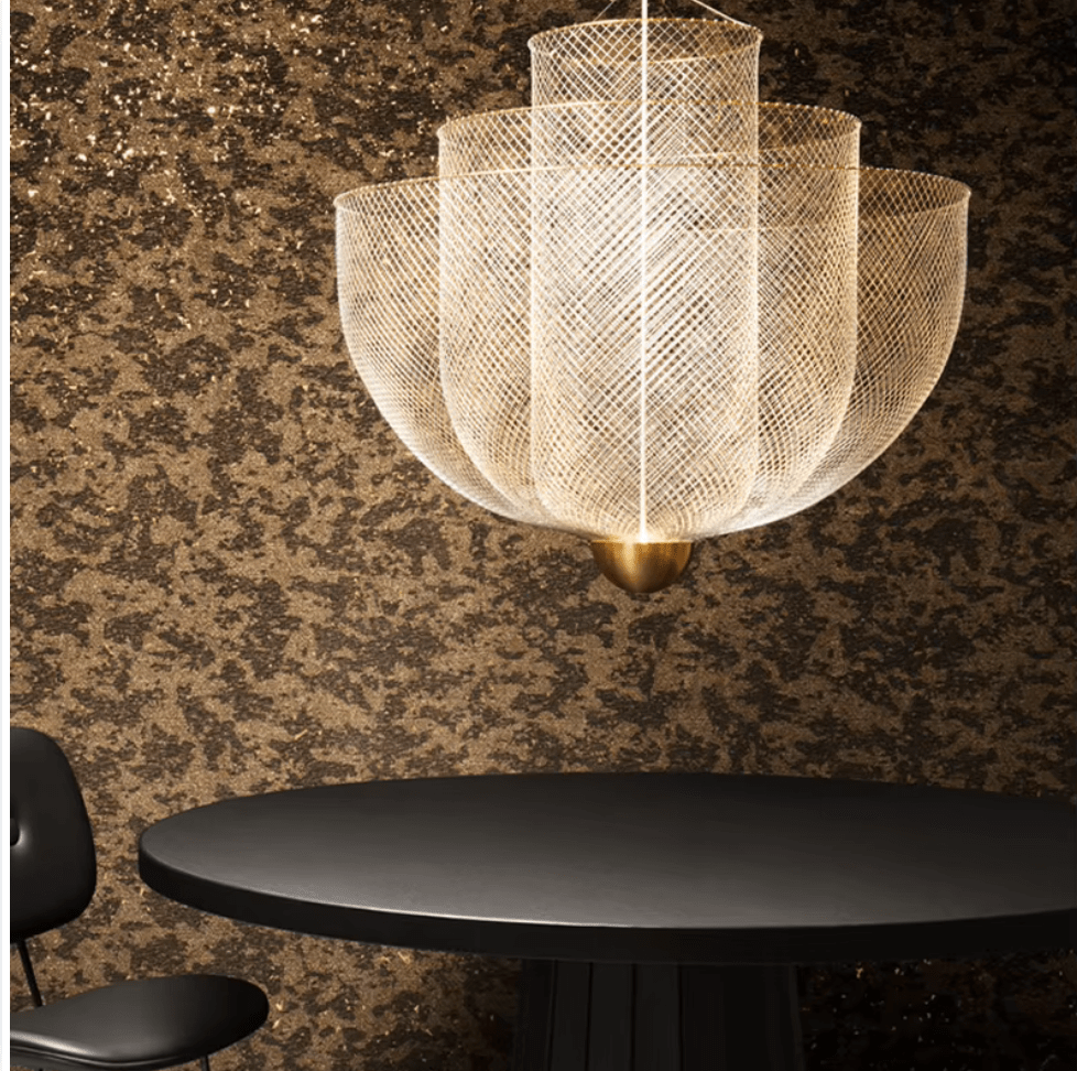 Lustre metal design