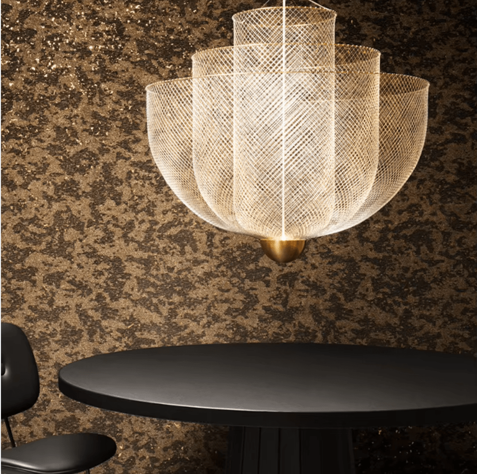Lustre metal design