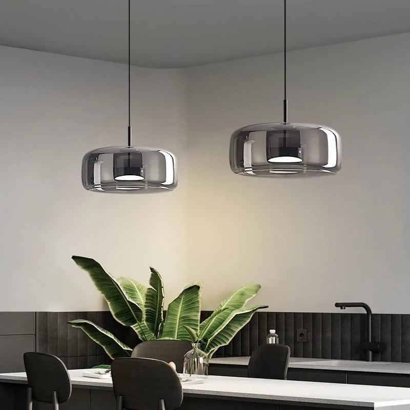 Lustres design en verre