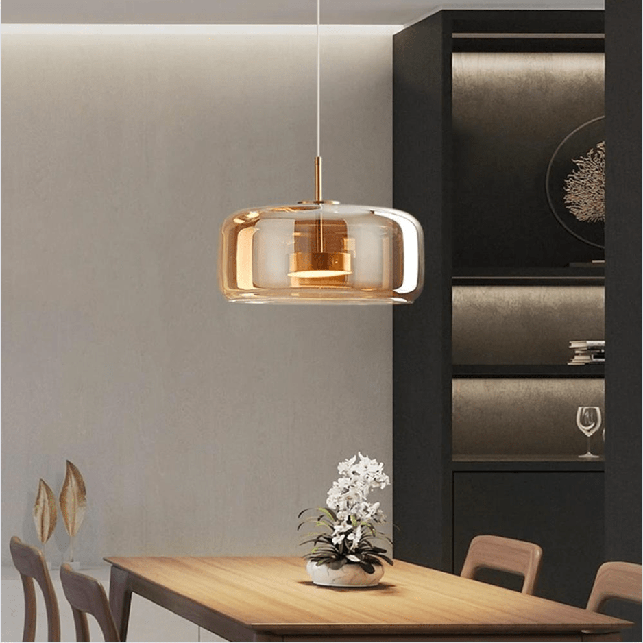 Lustres design en verre