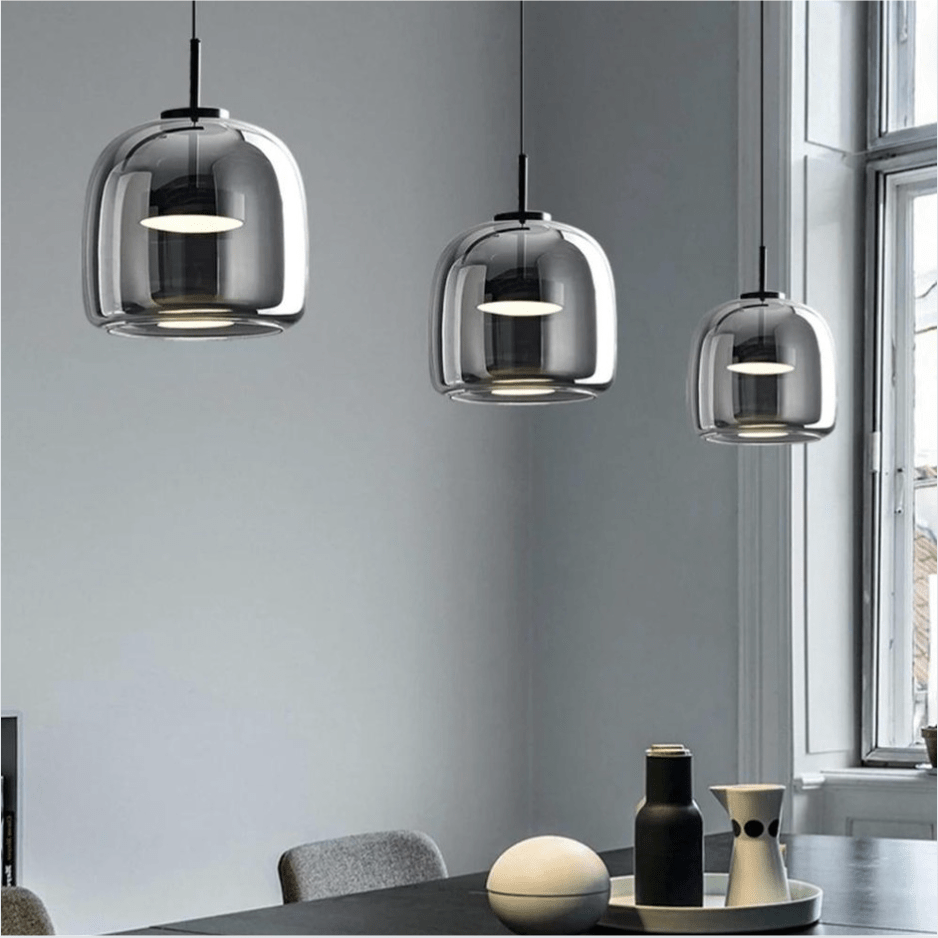Lustres design en verre