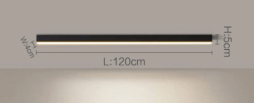 Plafonnier barre led