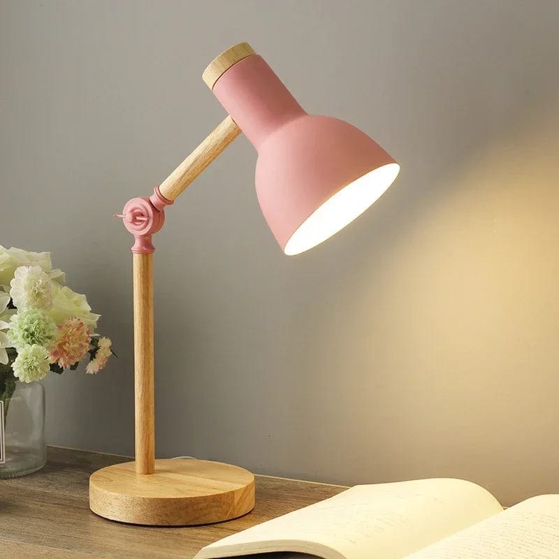 ROSE Lampe de bureau en bambou