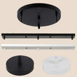 NOIR 2 TROUS / 10 CM Socle pour suspension multiple
