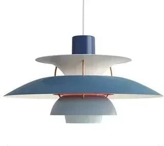 BLEU GRADIANT / 40 CM Suspension danoise