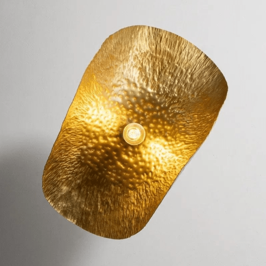 Suspension feuille d'or