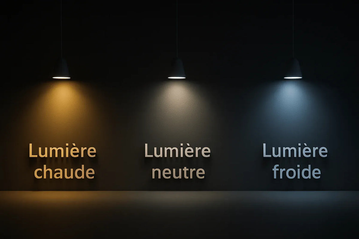 Suspension LED design avec spot intégré