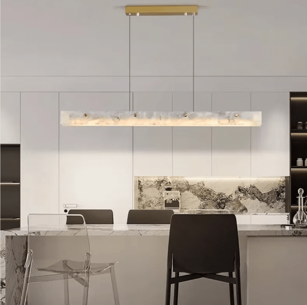 Suspension marbre
